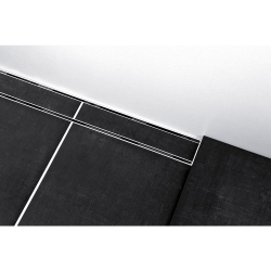 Основа для плитки 150 см TECE TECEdrainline plate II для слива из нержавеющей стали прямая, серебристый металлик 601572