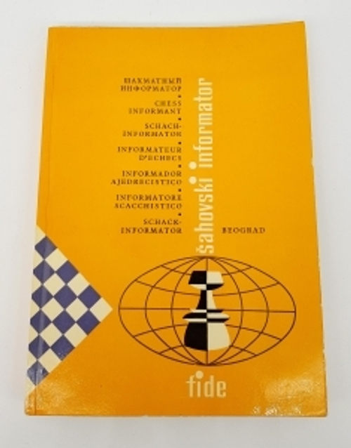"Шахматный информатор № XI, 1971 г."
