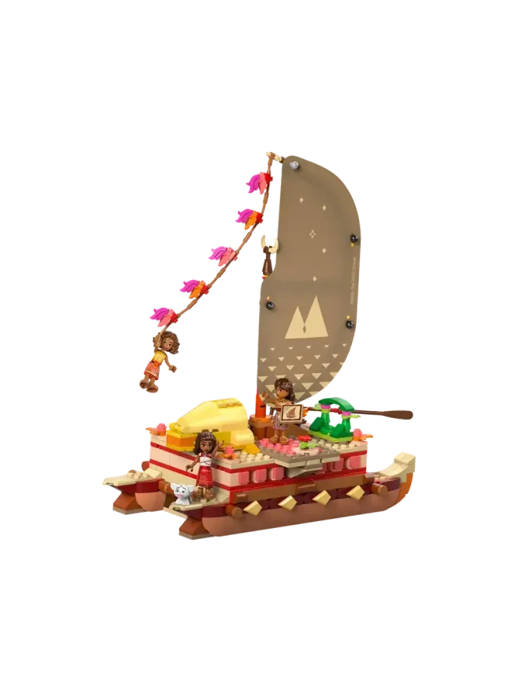 Конструктор Disney Princess 43270 Путешествие Моаны на каноэ