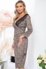 Платье "Таинственная незнакомка" (цветы) П5199 LT Collection