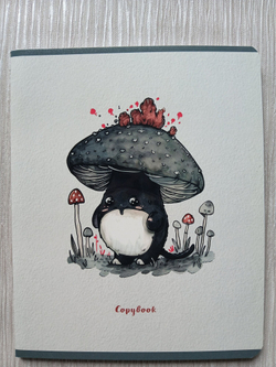 Тетрадь 48 листа А5+. "Несъедобный...", общая, клетка. Формат А5+ (163*203 мм). Арт.120037. С полями. Комплект 5 шт.