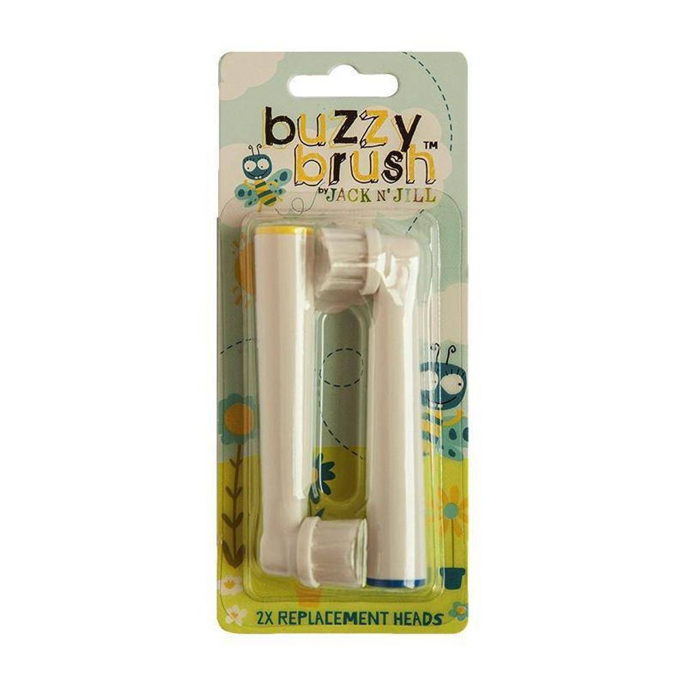 Jack N&#39; Jill Kids  Запасная щетка / Buzzy Brush Electric Toothbrush replacement heads