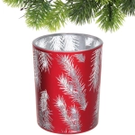 Подсвечник «Волшебная ветвь» 10*12,5 см, Красный