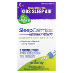 Boiron, SleepCalm® Kids, 2 переносные пробирки, 80 гранул в каждом