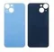 Задняя крышка для iPhone 14 (Blue) с большим вырезом под камеру