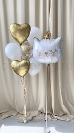 Набор шаров "Котенок принцесса"