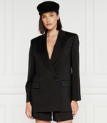 Хлопковый пиджак Weekend MaxMara - черный(250460616)