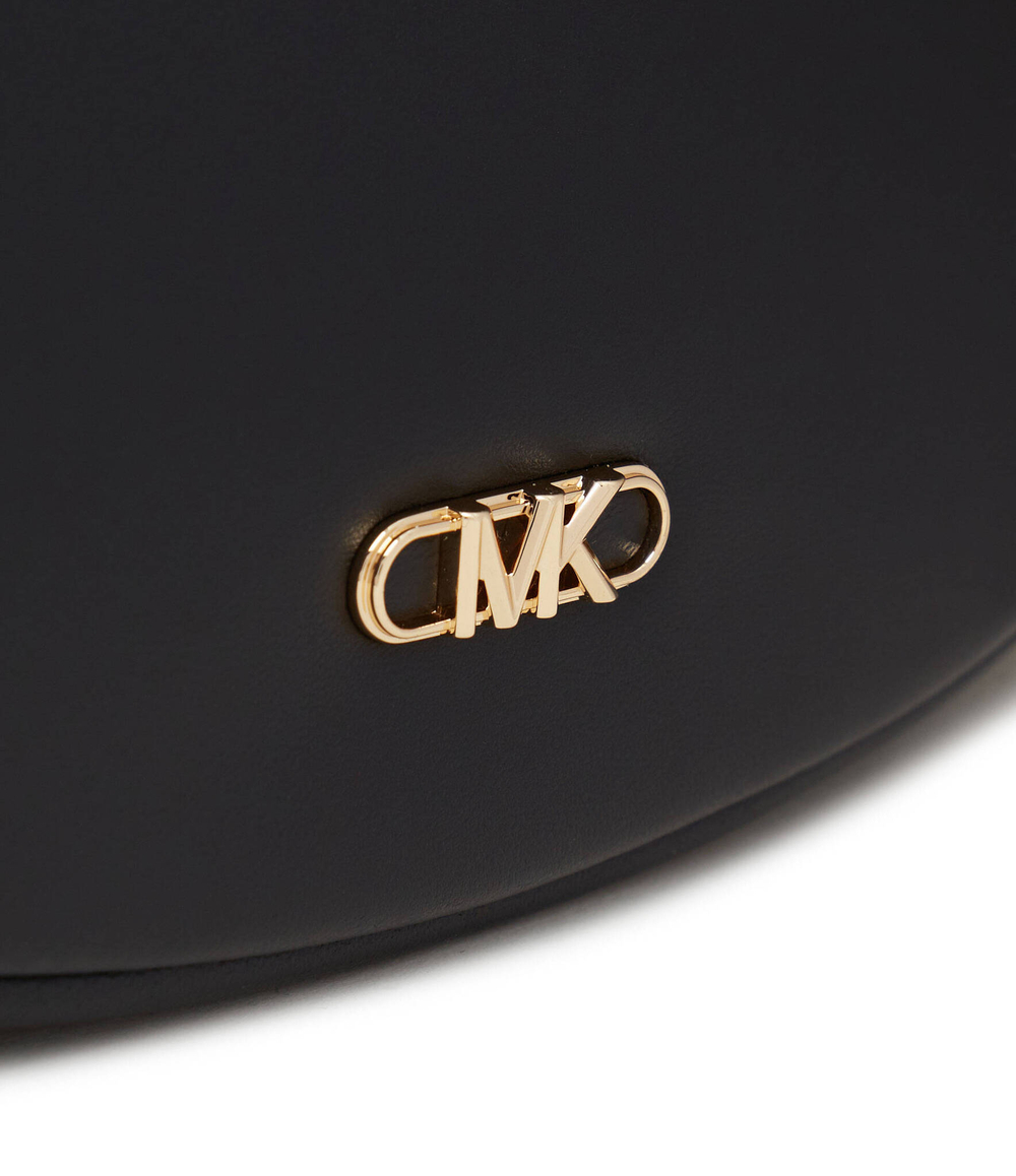 Кожаная сумка хобо Michael Kors - черный(32H3G8NC1L)