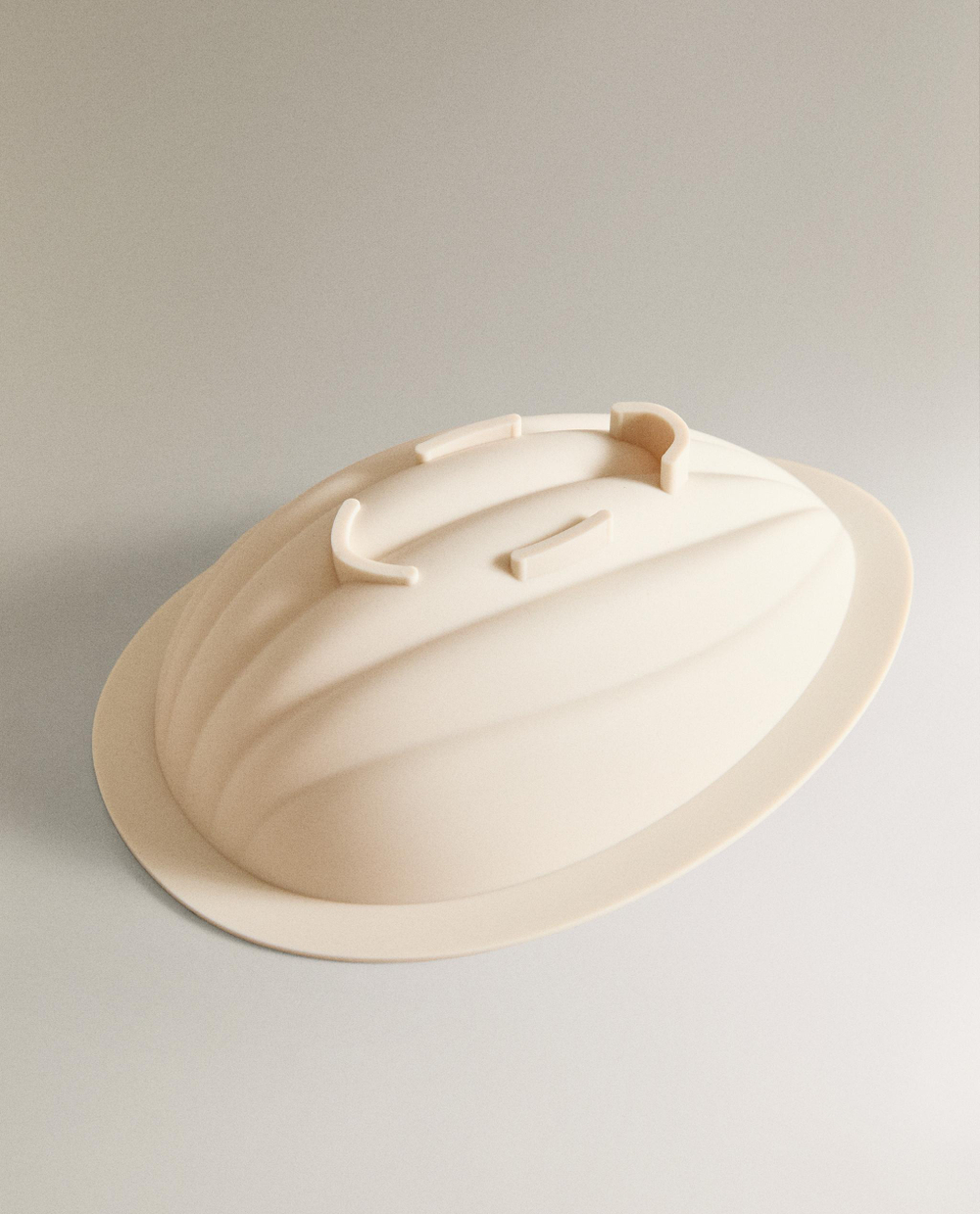 Zara Home кулинарная форма из силикона, цвет кремовый, 18 см