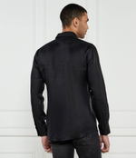 Льняная рубашка Karl Lagerfeld - черный(605000 552667)