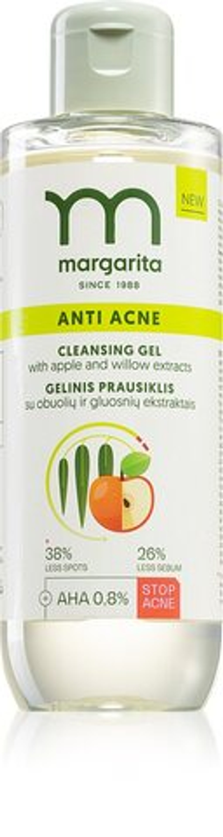 Margarita Anti Acne - очищающий гель с AHA /   200  ml  / GTIN 4770001004210