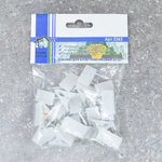 Зажим для штор пластмассовый без кольца 25шт