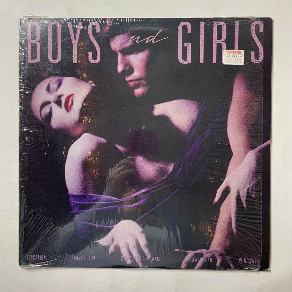 Винтажная виниловая пластинка LP Bryan Ferry Boys And Girls (USA 1985)