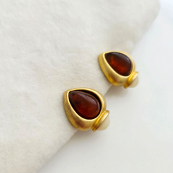 Клипсы Givenchy с камнями