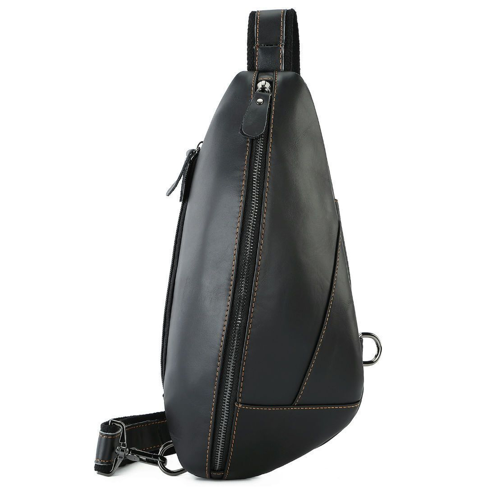 Кожаная сумка на плечо