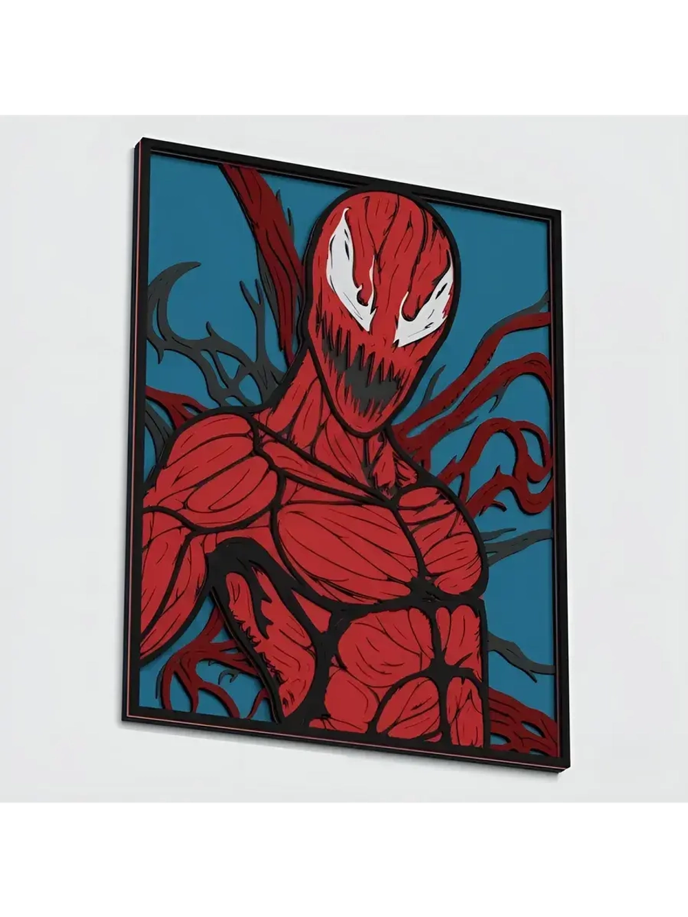 3D Картина по номерам из дерева Карнаж, 23x30 см
