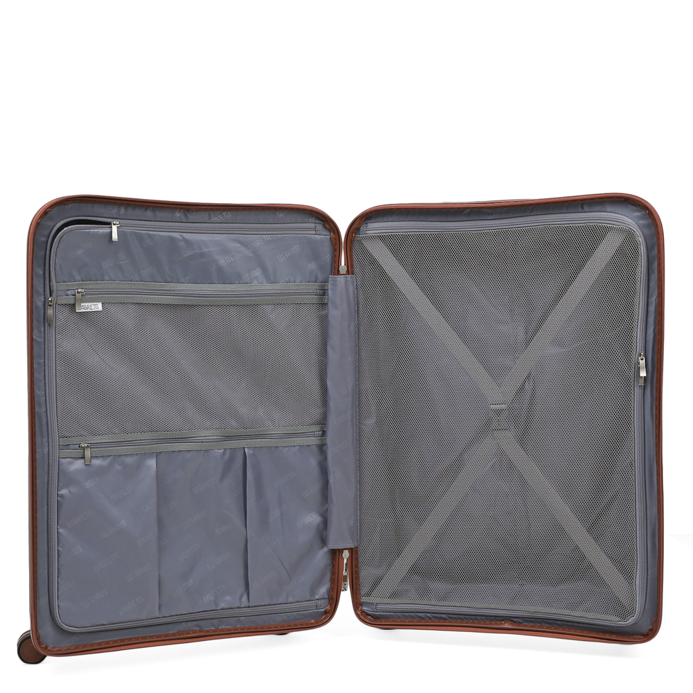 Чемодан большой (L) полипропилен "Fabretti"