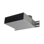 Присоединительная коробка VPU 300×90/90×2 на 2 выхода, угловая прямоугольная