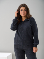 Костюм с брюками КБфп-584/варенка-графит