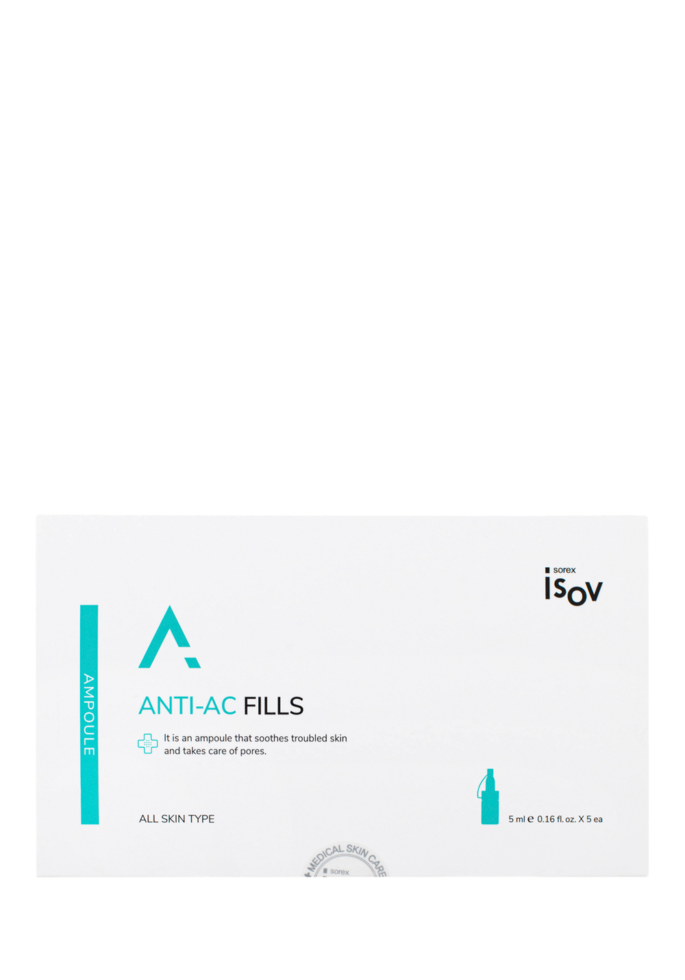 Isov Sorex Anti-ac Fills Ampoule Сыворотка против акне