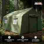 Модуль пневмокаркасный военный «Гюрза» 6×5×2,5 м, из ПВХ