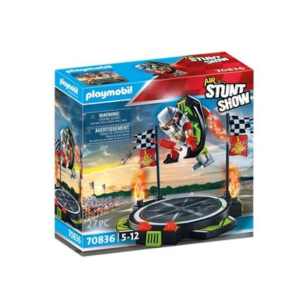 Playmobil - Воздушное каскадерское шоу: реактивный ранец 70836X
