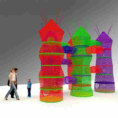 Верёвочный лабиринт «Калейдоскоп Башен»