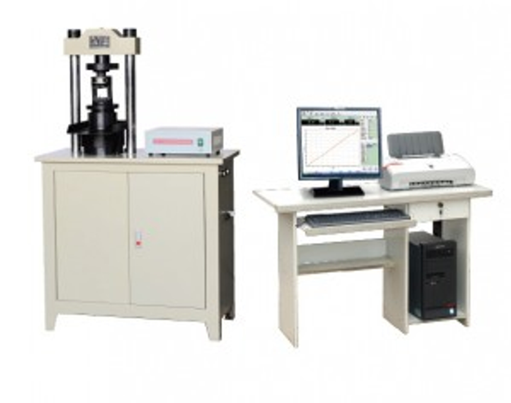Servo control compression testing machine