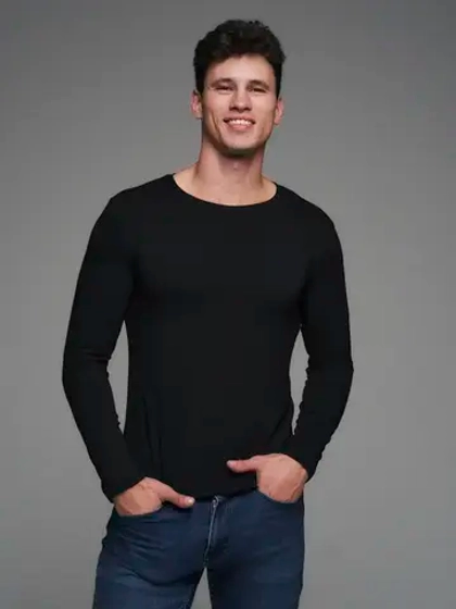 Лонгслив облегающий