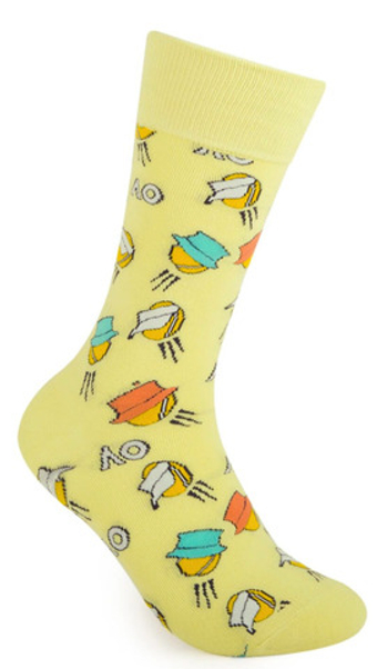 Теннисные носки Australian Open Tennis Balls Cotton 1P - желтый