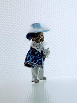 Кукла-подвеска коллекционная Потешного промысла Мушкетер