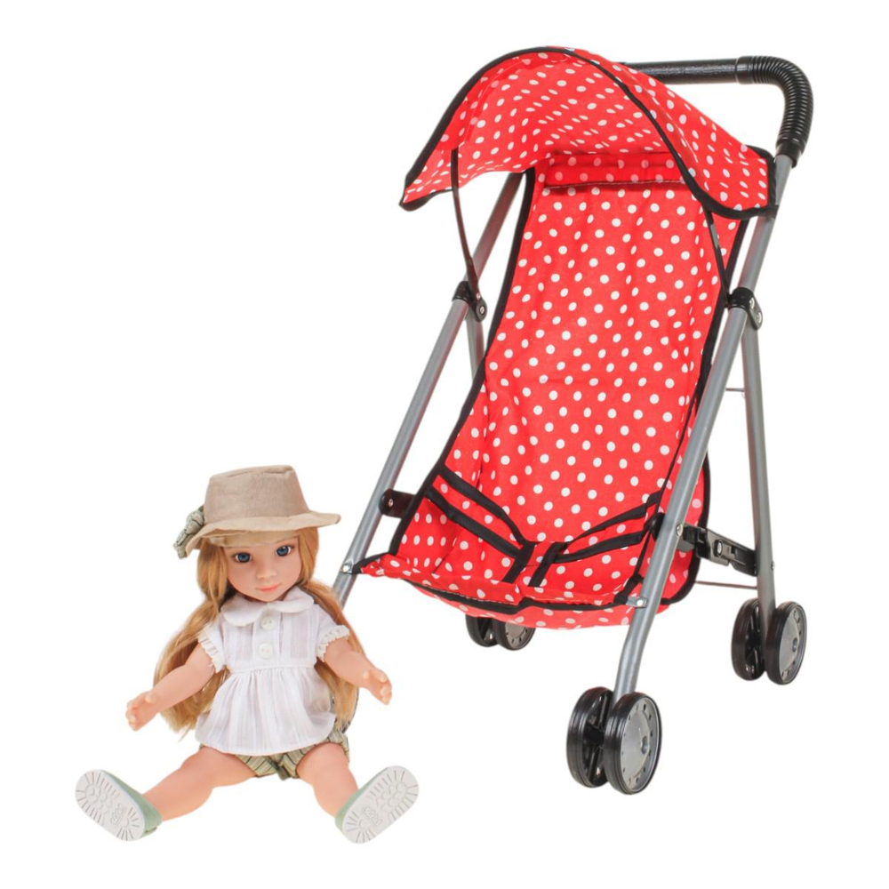 Коляска для кукол сидячая, пакет 894-2