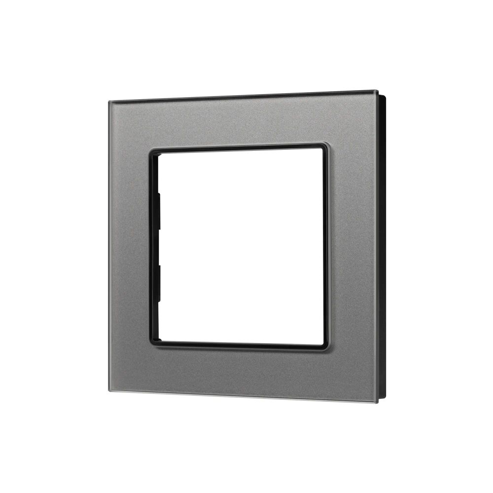 Рамка стеклянная FRM-GLARE-GS-1-GR (Arlight, -) 043788