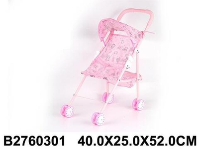 Коляска для кукол сидячая, пакет 886-4B