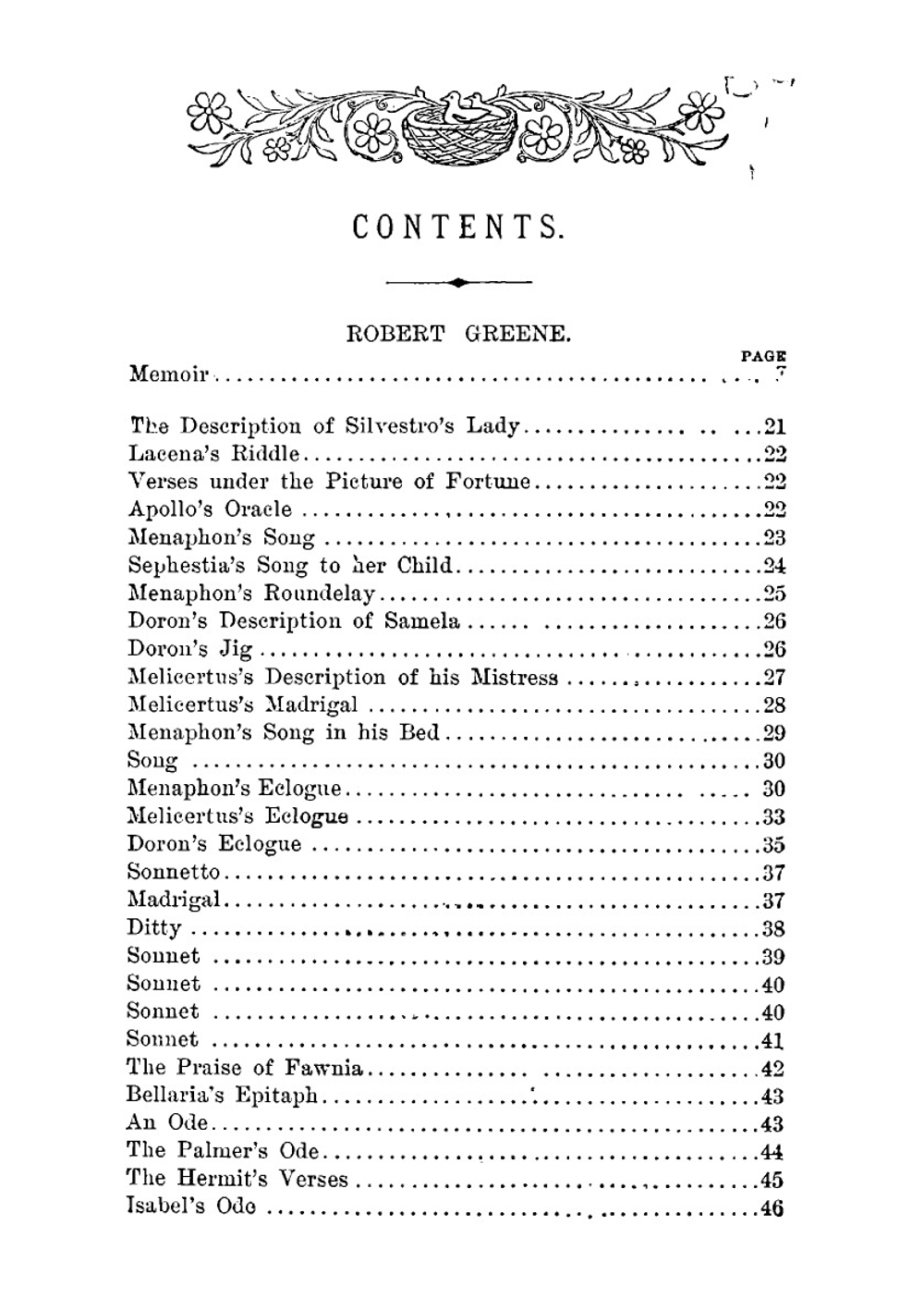 The poems of Robert Greene, Christopher Marlowe, and Ben Johnson | Robert Greene