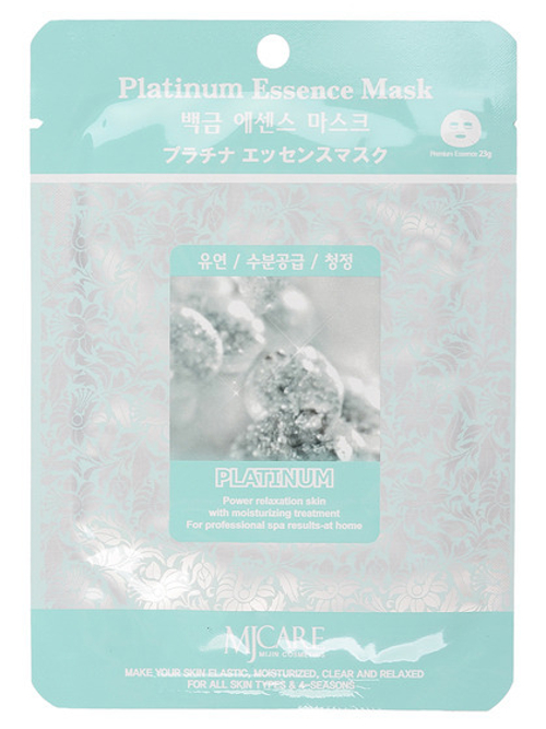 [MIJIN] Platinum Essence Mask - Маска тканевая для лица Платина, 23 гр