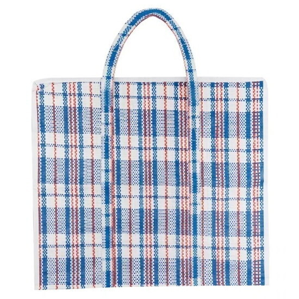 Сумка хозяйственная 83*41*58см Клетчатая 198л