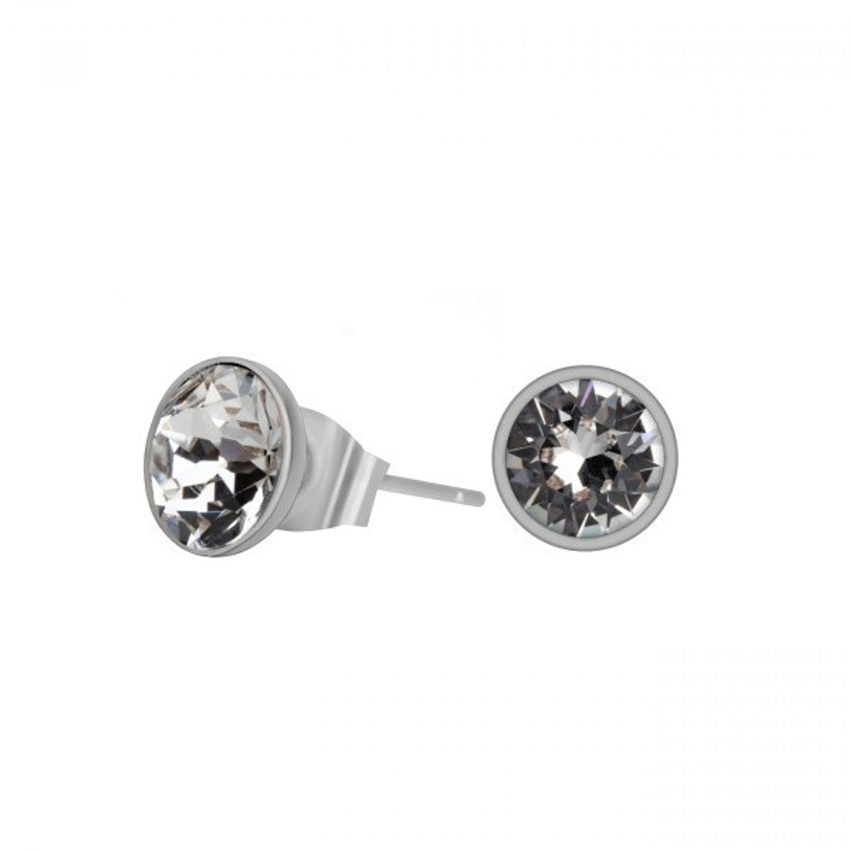 Серьги-пусеты Fiore Luna Crystal Blue Shade SWE298 CBS S