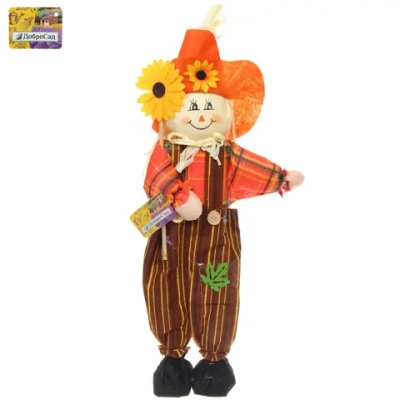 Фигура садовая «Пугало - Святик» 50 см ДоброСад