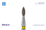 Бор алмазный желтый Frank Dental типа FG - D.368.016.C.FG