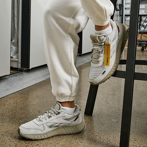 Классические кожаные кроссовки Reebok, Низкие Серые кроссовки