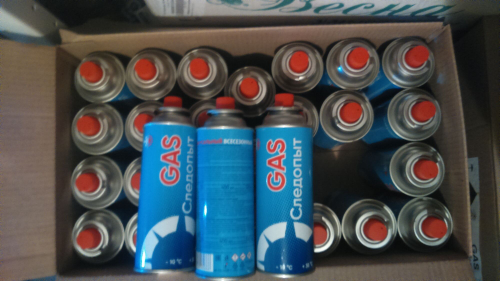 Газовый баллон "Следопыт" всесезонный для портативных плит