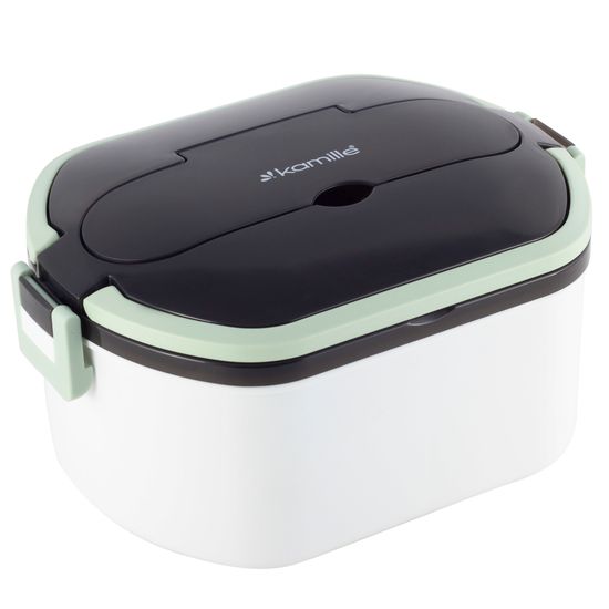 Ланч бокс 750 мл. Kamille KM 2138 (пластик, нержавеющая сталь)