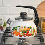 Чайник 2л со свистком "Черешня"