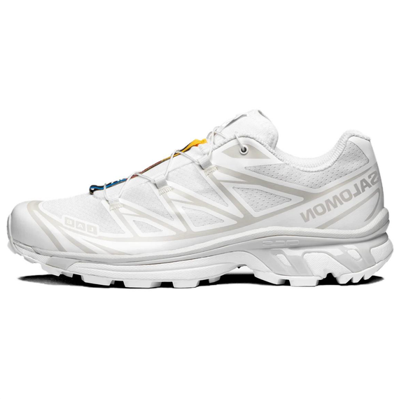 SALOMON XT 6 Бежевые кроссовки Низкие Белые / Серый Унисекс