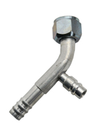 Фитинг RC-U07093 с заправочным портом L под обжимку 5/8", 14.6 мм, 7/8"-14UNF, G10, №10, #10 13 мм