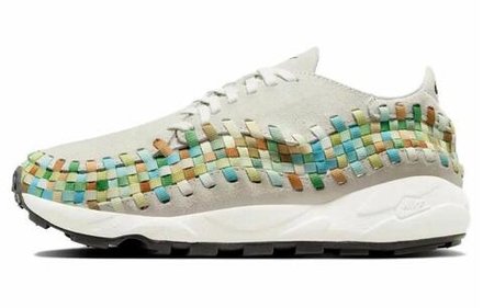 Кроссовки Nike Air Footscape Woven "Summit White" (Женская размерная сетка)