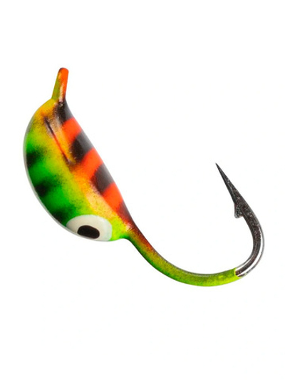 Мормышка Helios вольфрамовая Мидия с ушком крашеная 3мм 0,58гр 61 (MW-2430-61)