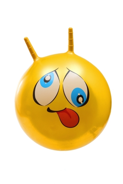 Мяч-прыгун с ручками, пакет ZC18002