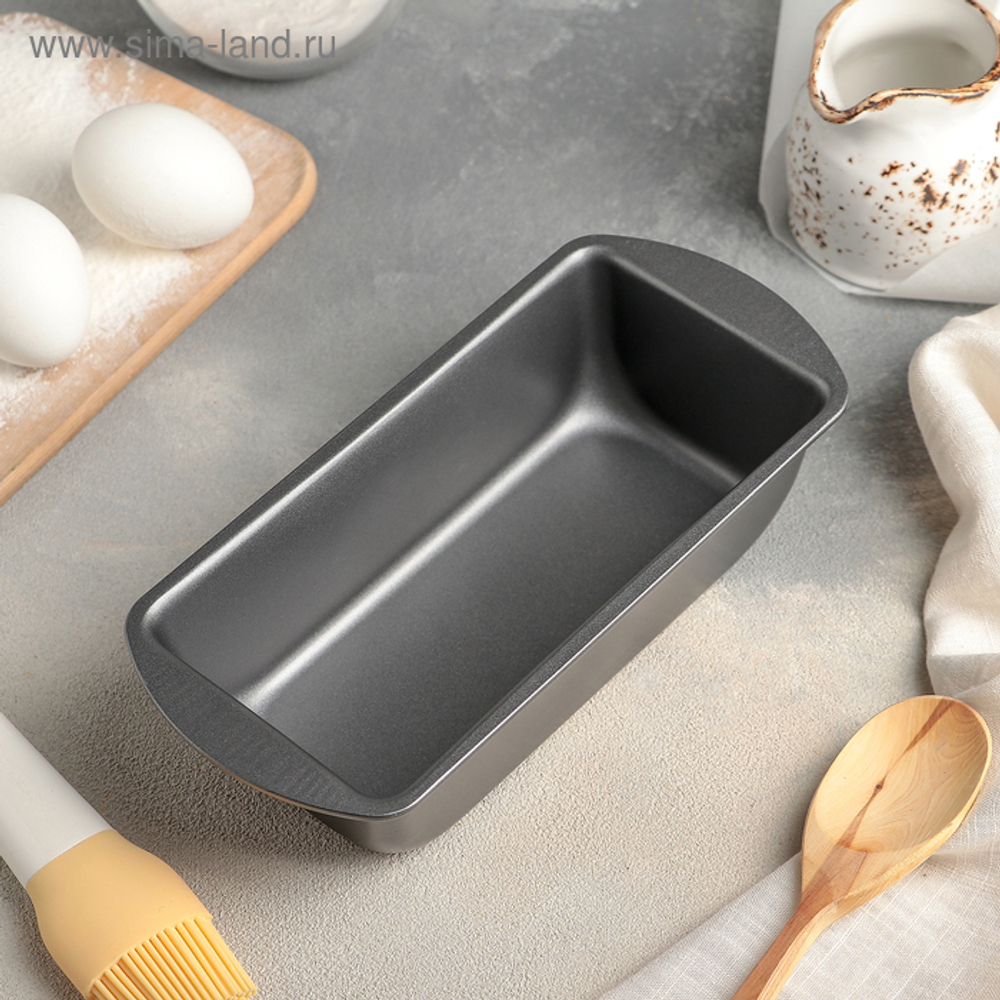 Форма тефлоновая для выпечки Хлеба "Жаклин" 22*11*6 см.